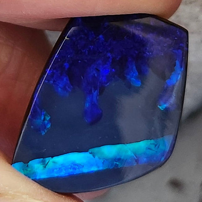 16.59ct Quilpie Black Boulder Opal | #E230