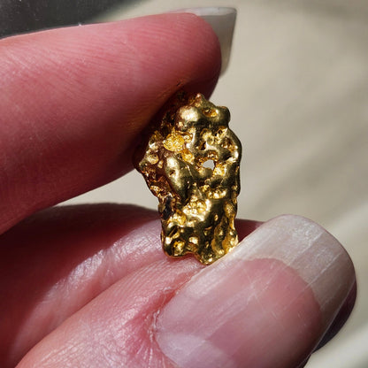 "Duae" 3.95g California Gold Nugget | 23 kt