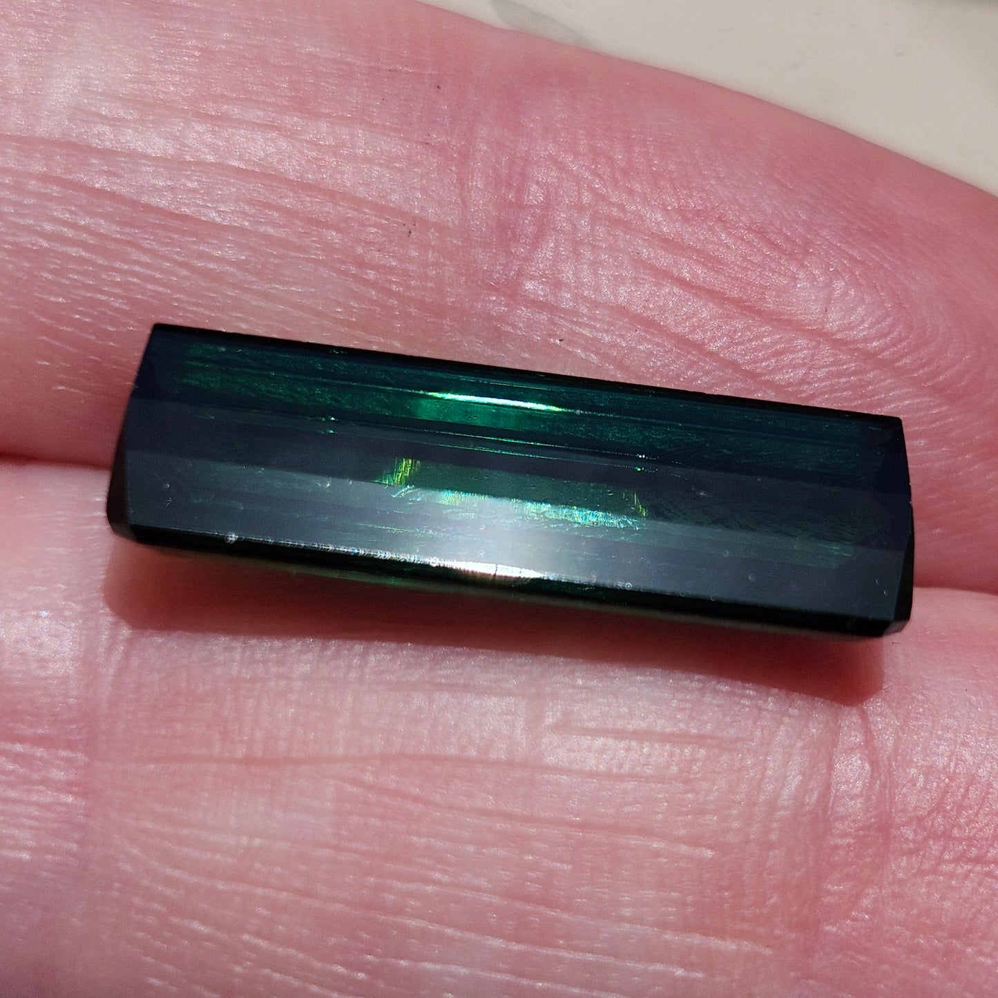 11.07ct Indicolite Tourmaline | Emerald Cut | AA Color