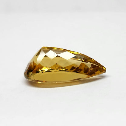 14.09ct Golden Beryl | Pear Shape Cut