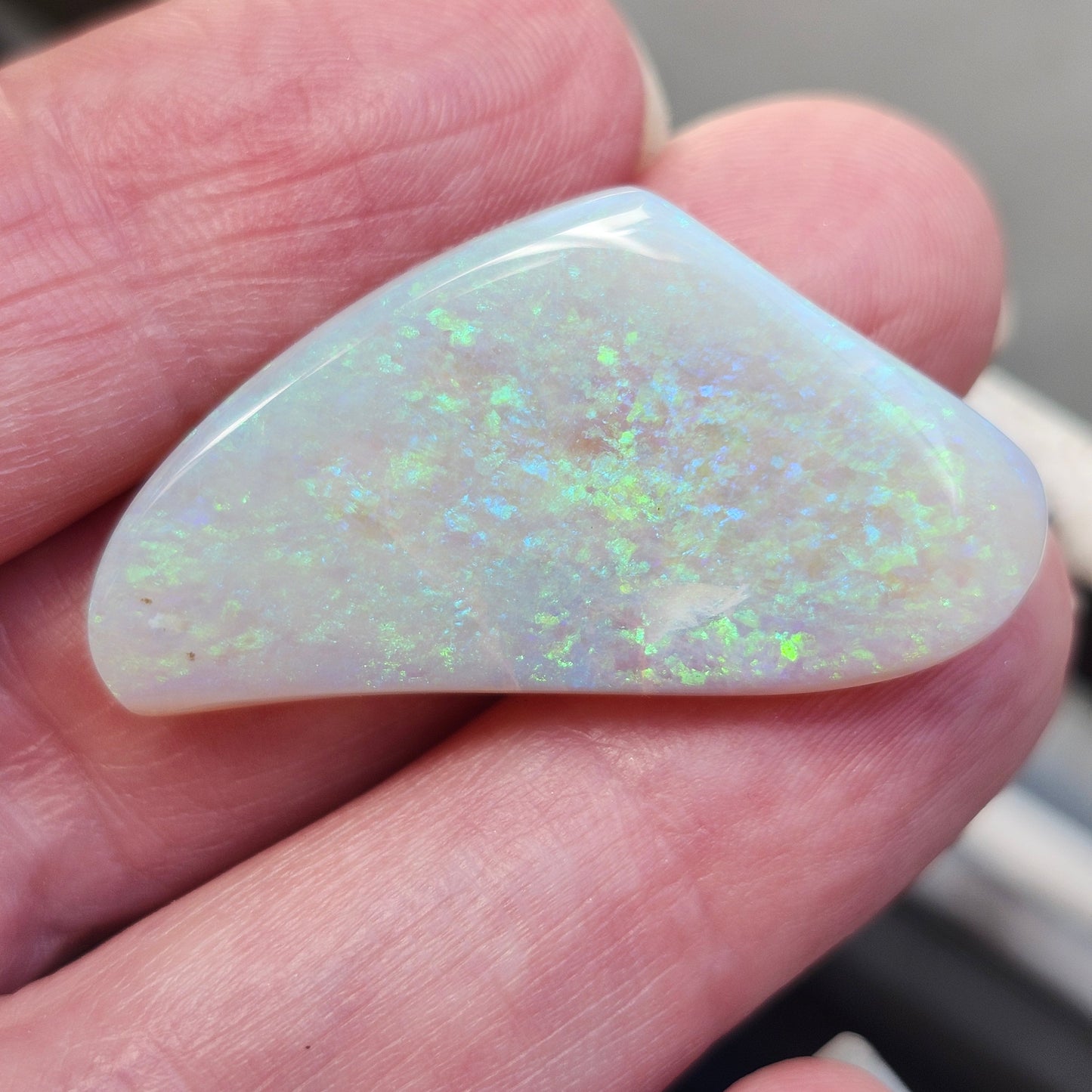 26.03ct Freeform Lightning Ridge Australian Crystal Opal | #E271