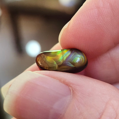 4.05ct Loose Fire Agate | Freeform Cabochon