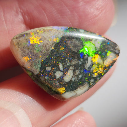19.13ct Australian Andamooka Matrix Opal | Freeform Cabochon | #E297