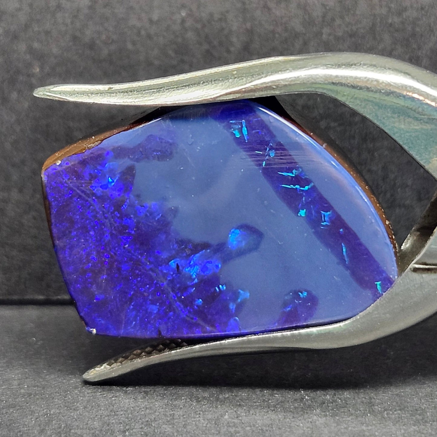 16.59ct Quilpie Black Boulder Opal | #E230