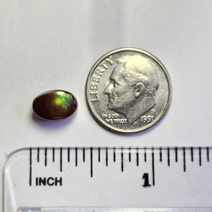 2.53ct Loose Fire Agate | Oval Cabochon