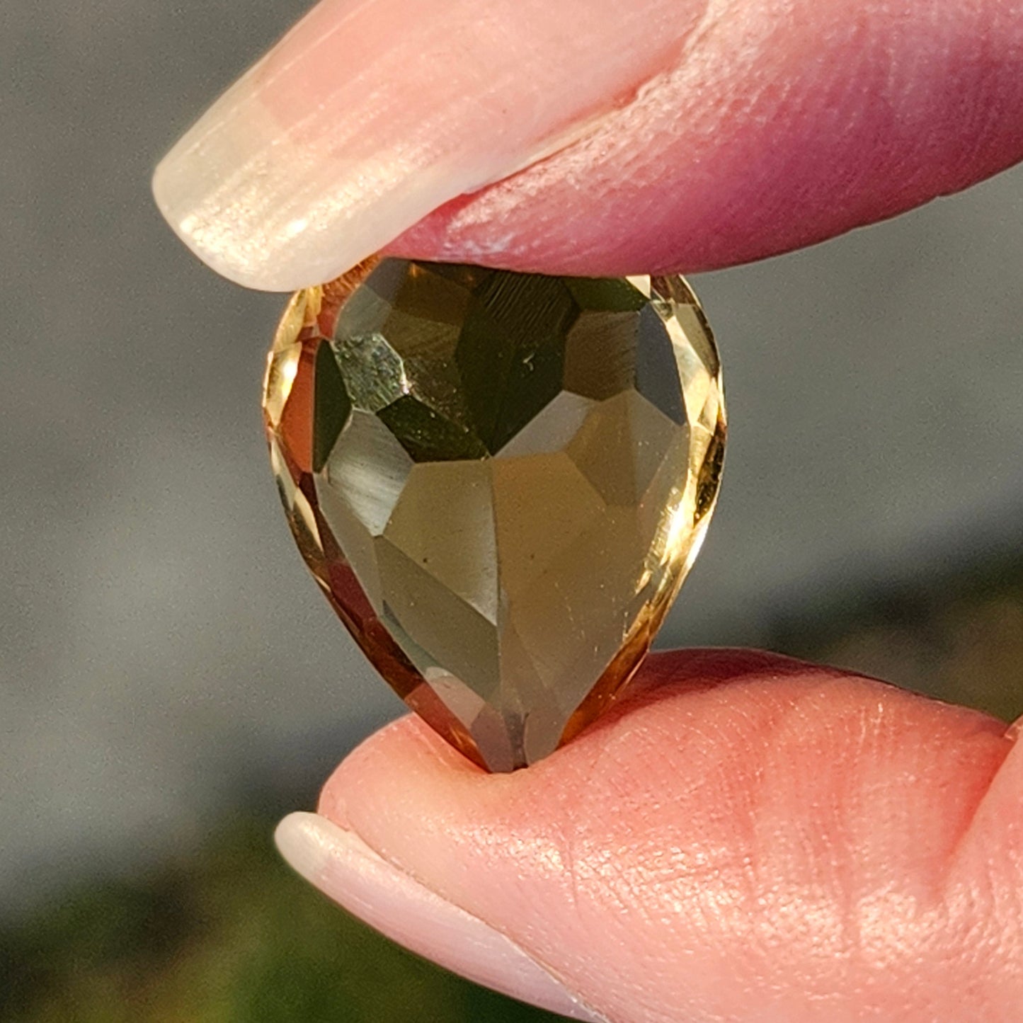 10.16ct Citrine | Pear Shape Cut