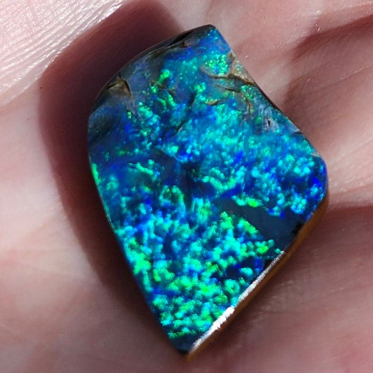 10.28ct Quilpie Black Boulder Opal | #E233