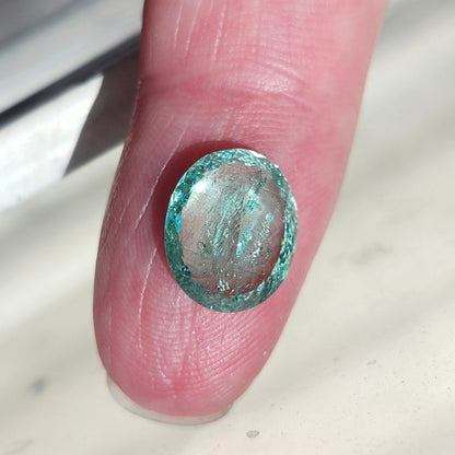 3.93ct Sea Foam Green Tourmaline | Oval Cut