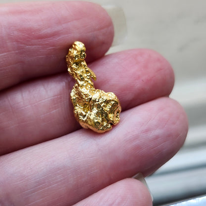 "Vea" 5.30g California Gold Nugget | 23 kt