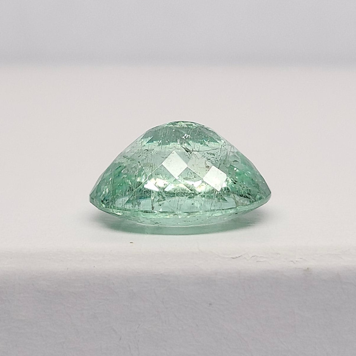 3.93ct Sea Foam Green Tourmaline | Oval Cut