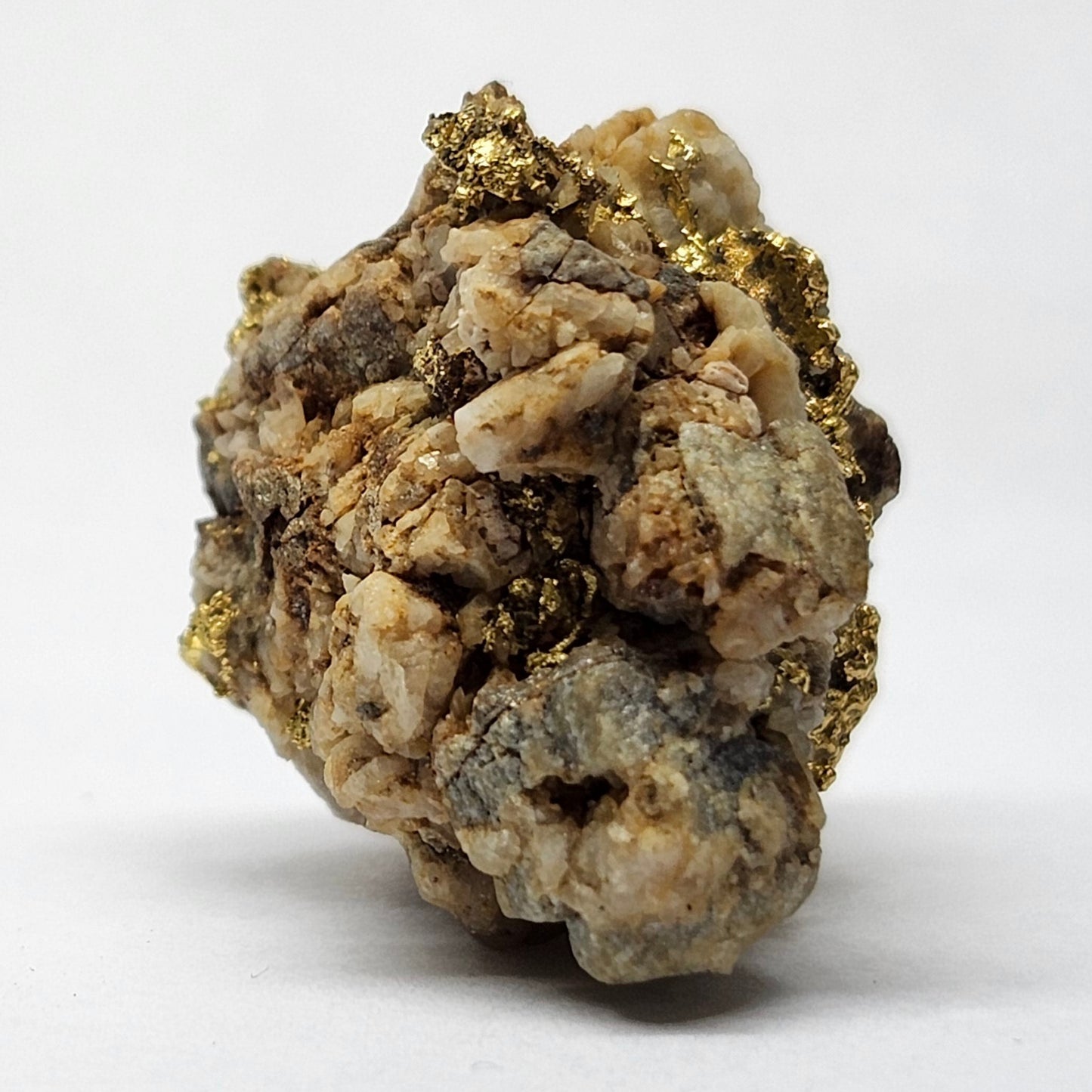 "Quarzum" | California Gold Nugget Specimen on Quartz | 11.60 grams