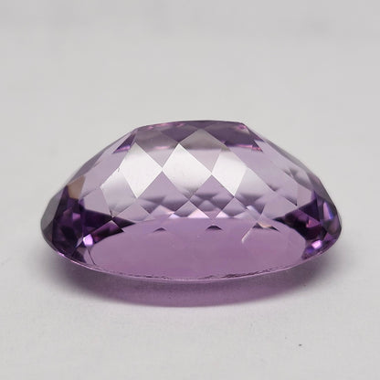 27.85ct Amethyst | Oval Cut | Rose De France Color
