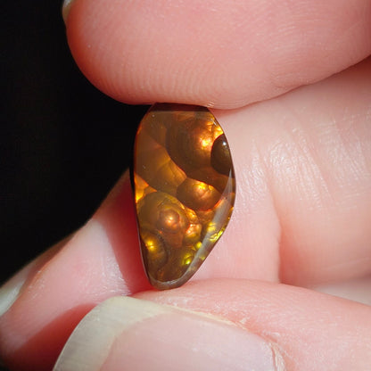 3.69ct Loose Fire Agate | Freeform Cabochon