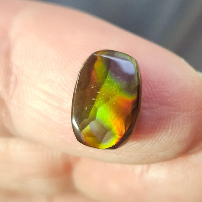 2.97ct Loose Fire Agate | Cushion Cabochon