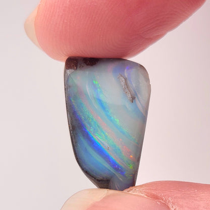 8.19ct Australian Quilpie Boulder Opal | Freeform Cabochon | #E302