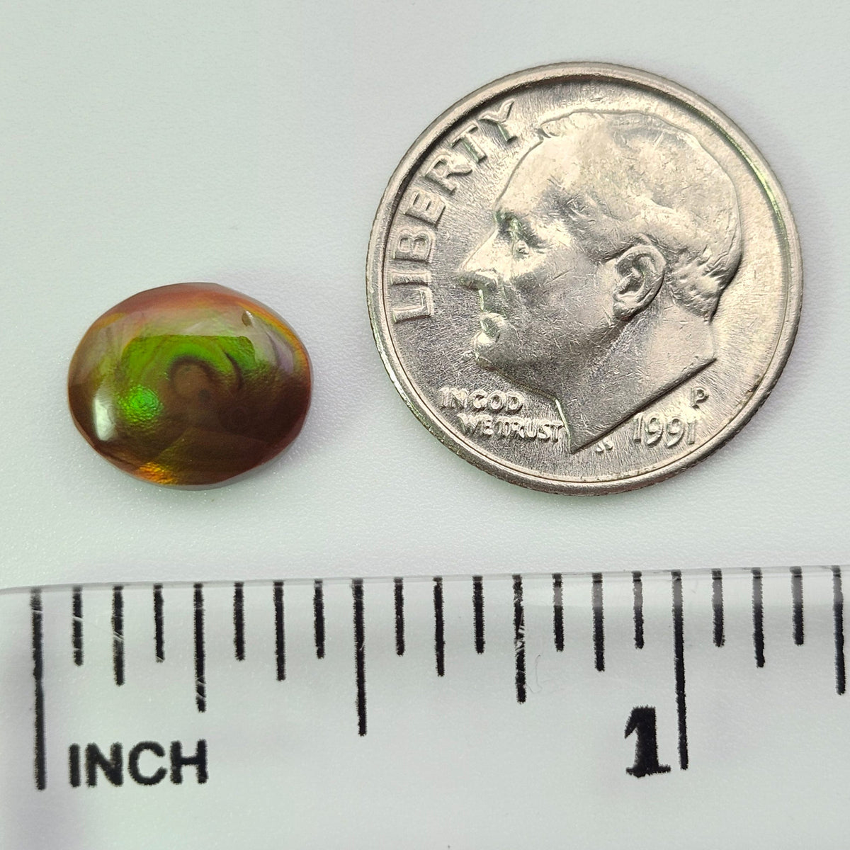 2.69ct Loose Fire Agate | Oval Cabochon