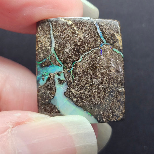 Boulder Opal Bead Pendant #60