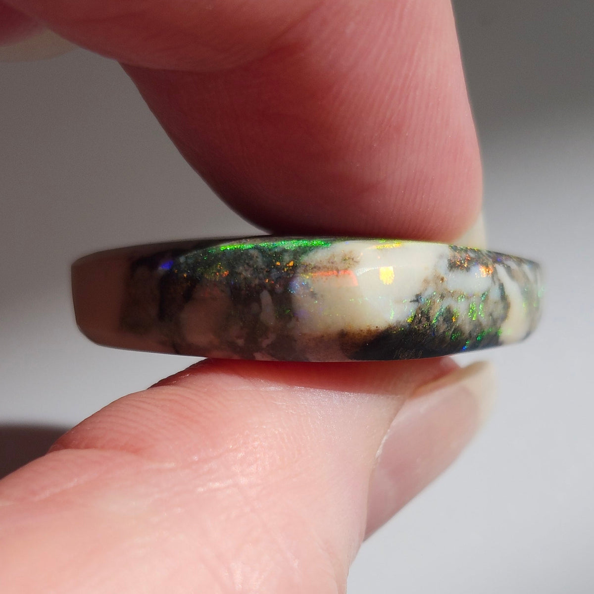 19.13ct Australian Andamooka Matrix Opal | Freeform Cabochon | #E297