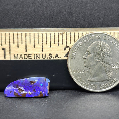 5.95ct Quilpie Black Boulder Opal | #E229