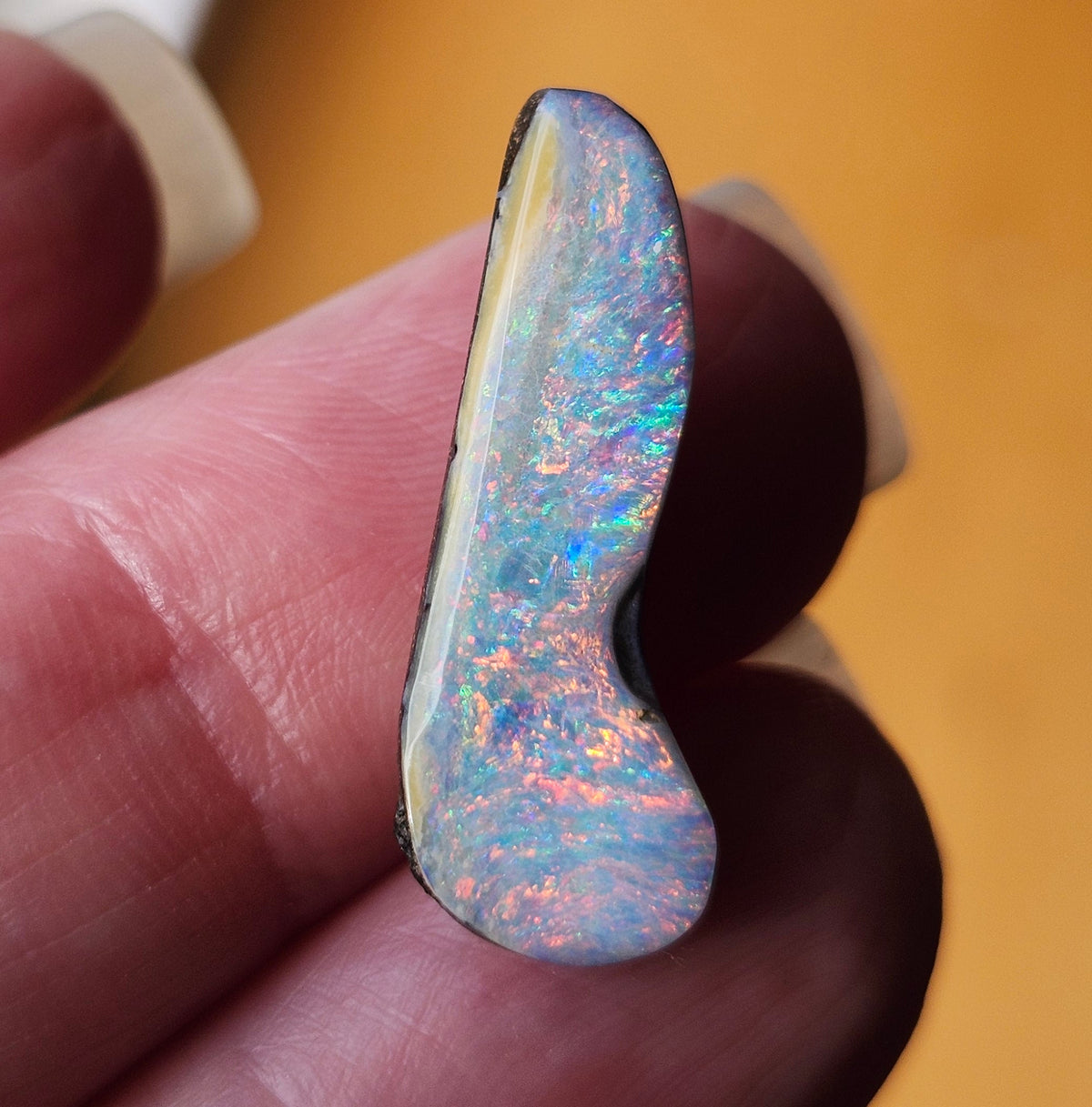 6.67ct Koroit Australian Boulder Opal | Freeform Cabochon | #E310