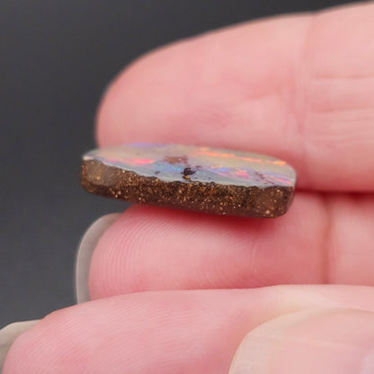 9.03ct Quiplie Australian Boulder Opal | Cushion Cut Cabochon | #E295