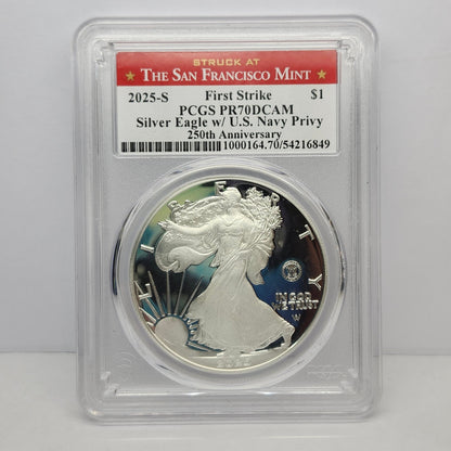 2025-S $1 Silver Eagle 250th Anniversary Collectible Coin | Fine Silver | #6