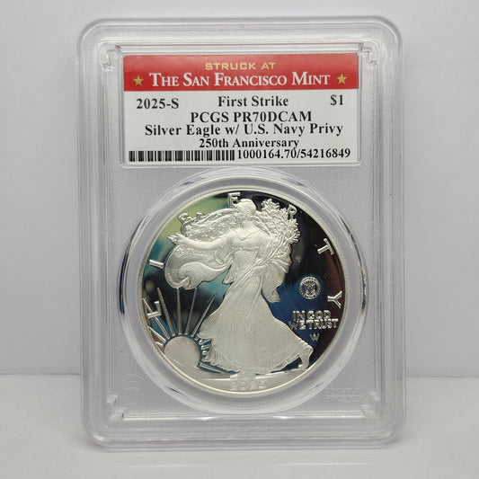 2025-S $1 Silver Eagle 250th Anniversary Collectible Coin | Fine Silver | #6