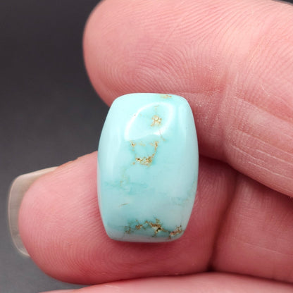 7.96ct Pilot Mountain Turquoise | Cushion Cut Cabochon | #520