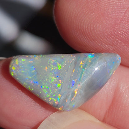 5.05ct Lightning Ridge Australian Semi-Black Opal | Freeform Cabochon | #E291