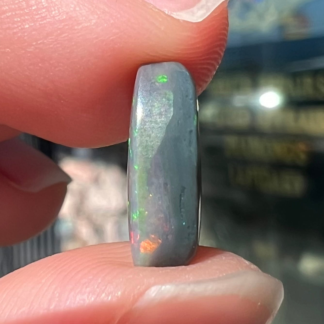 3.01ct Lightning Ridge Semi-Black Opal | #E125