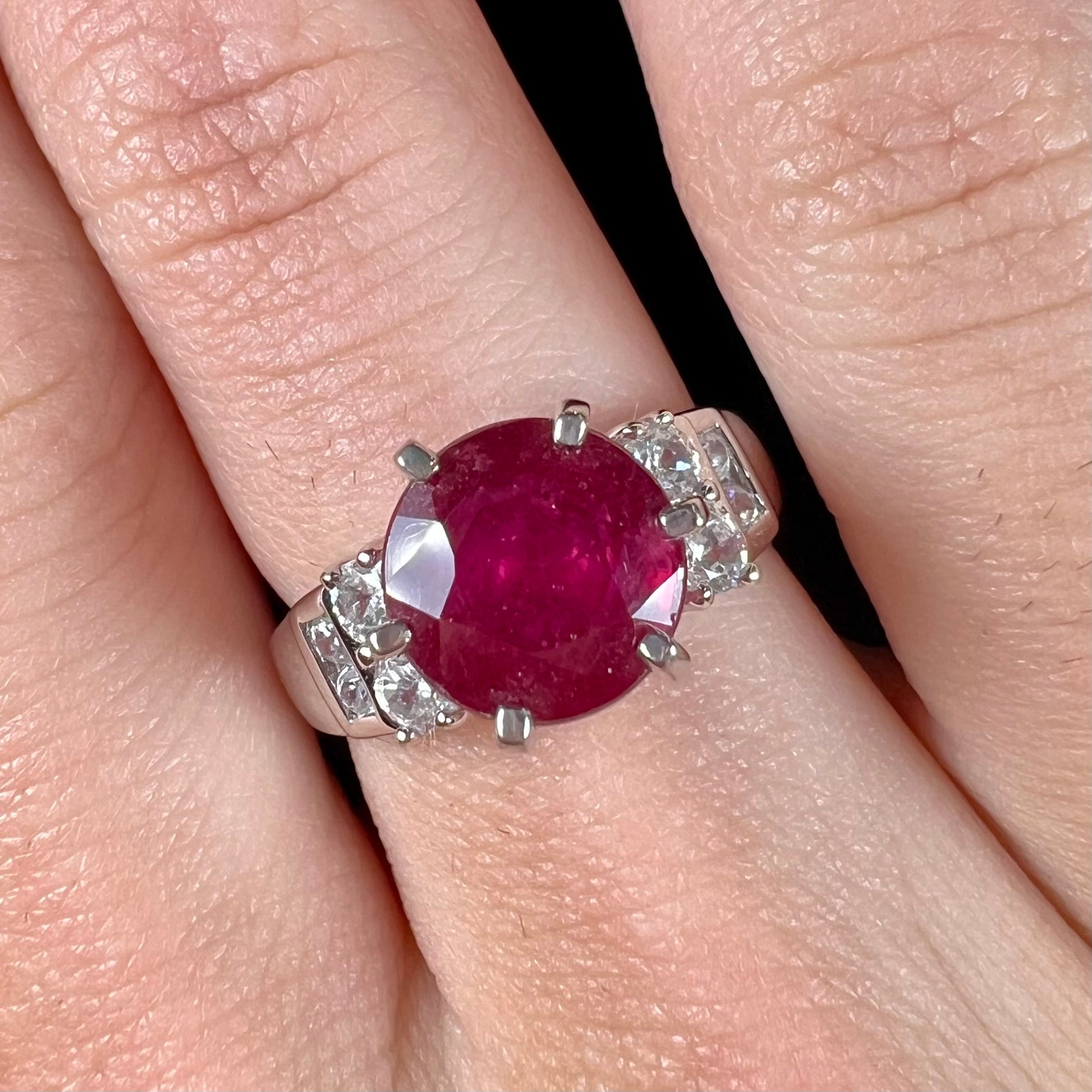 Real Ruby Ring