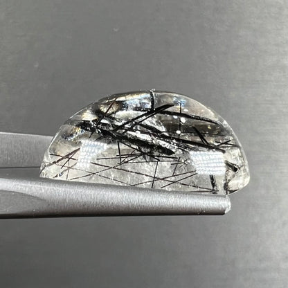 13.05ct Tourmalated Quartz, Oval Cabochon
