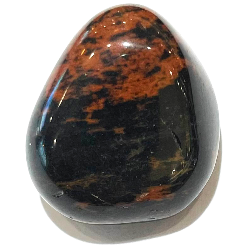 Black gemstone with white spots deals