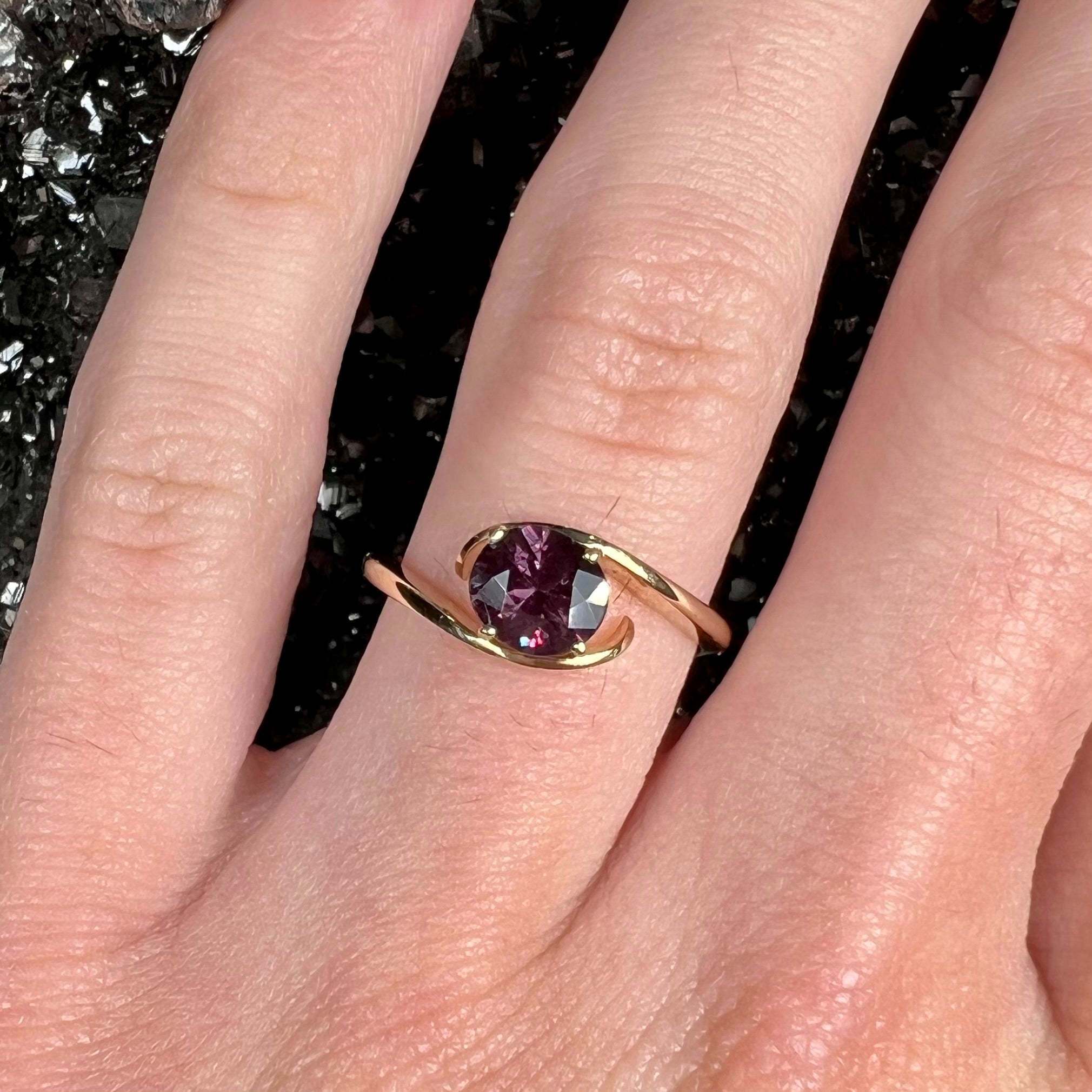 Multi-Color Sapphire Distance Ring – Emily Warden Designs