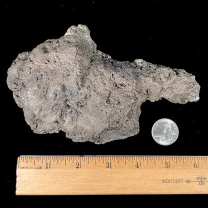 A native silver ore specimen from Colorado, USA.