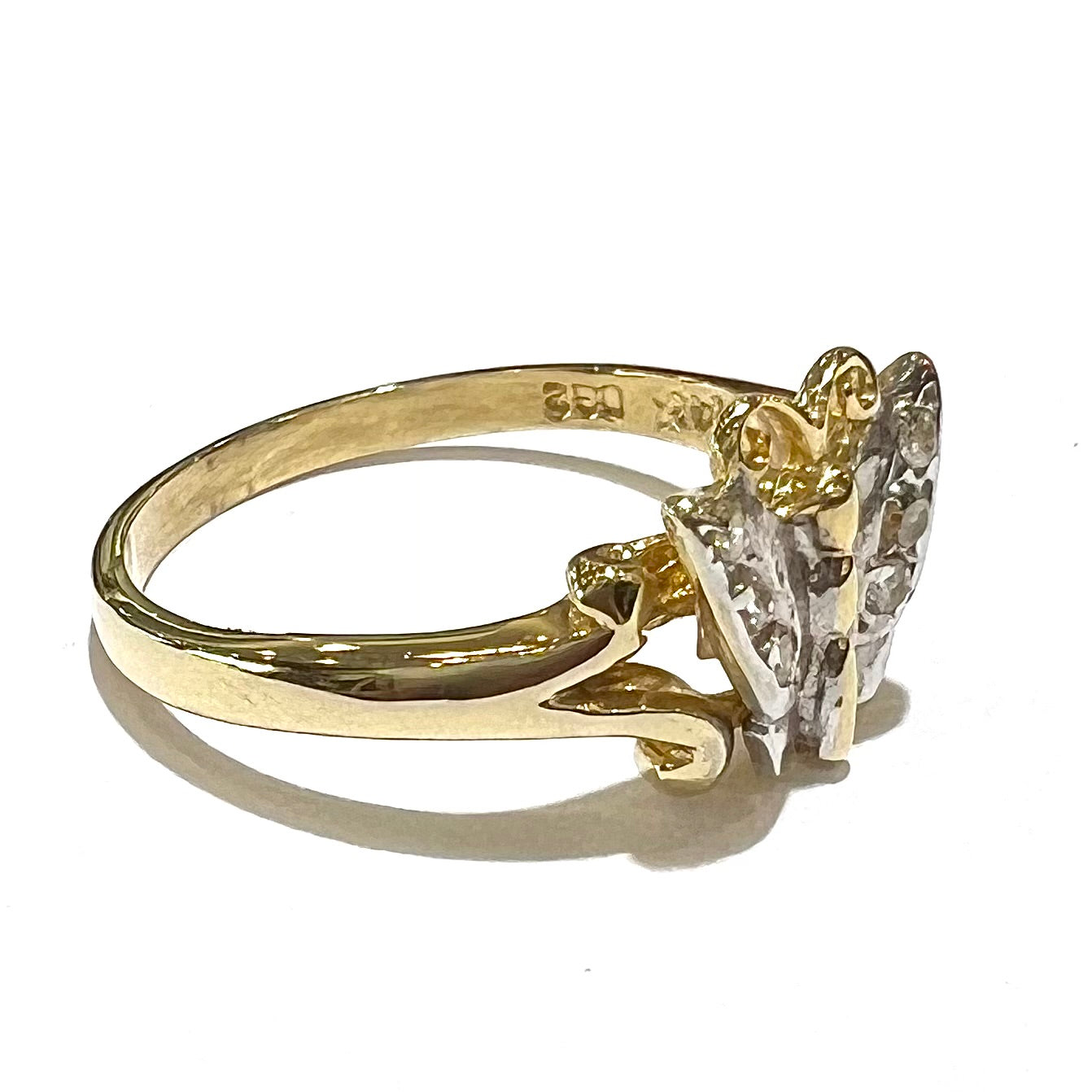 Gold Butterfly Ring | 14kt | Estate