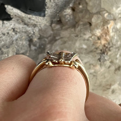 Gold Butterfly Ring | 14kt | Estate