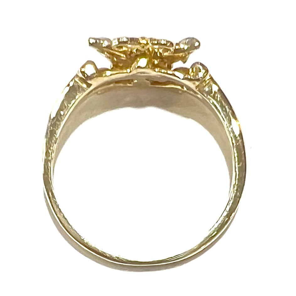 Gold Butterfly Ring | 14kt | Estate