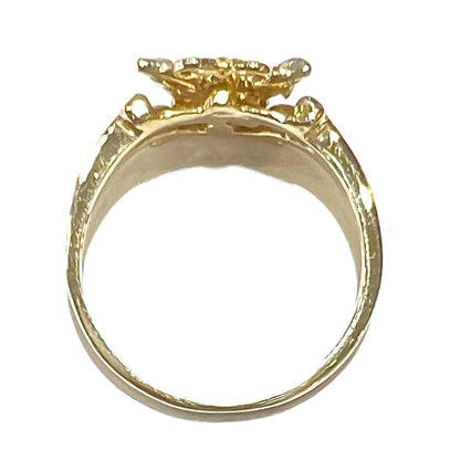 Gold Butterfly Ring | 14kt | Estate