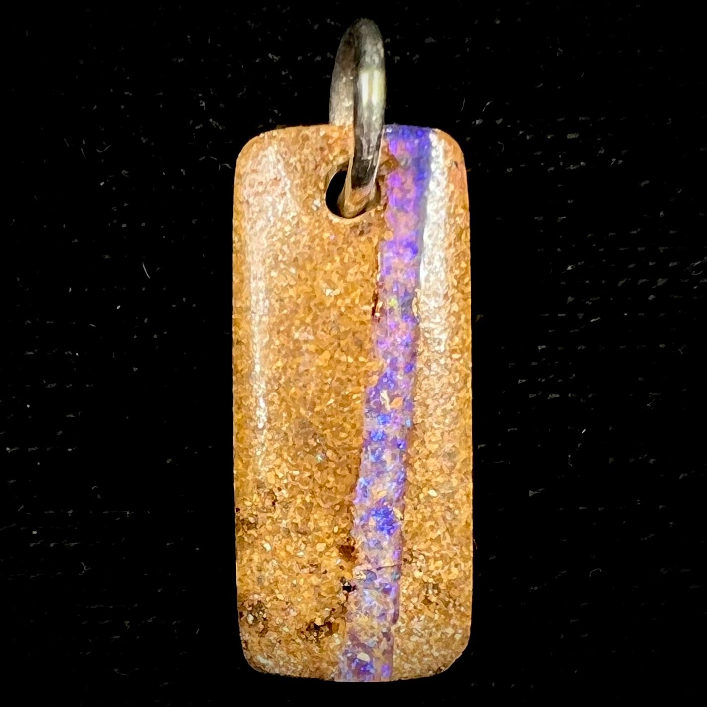 Pipe Boulder Opal Pendant #24