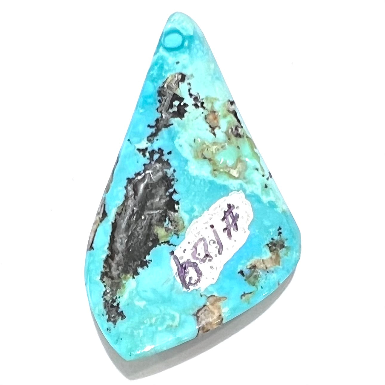 Drop Shape Sleeping Beauty Turquoise Stone | Burton's