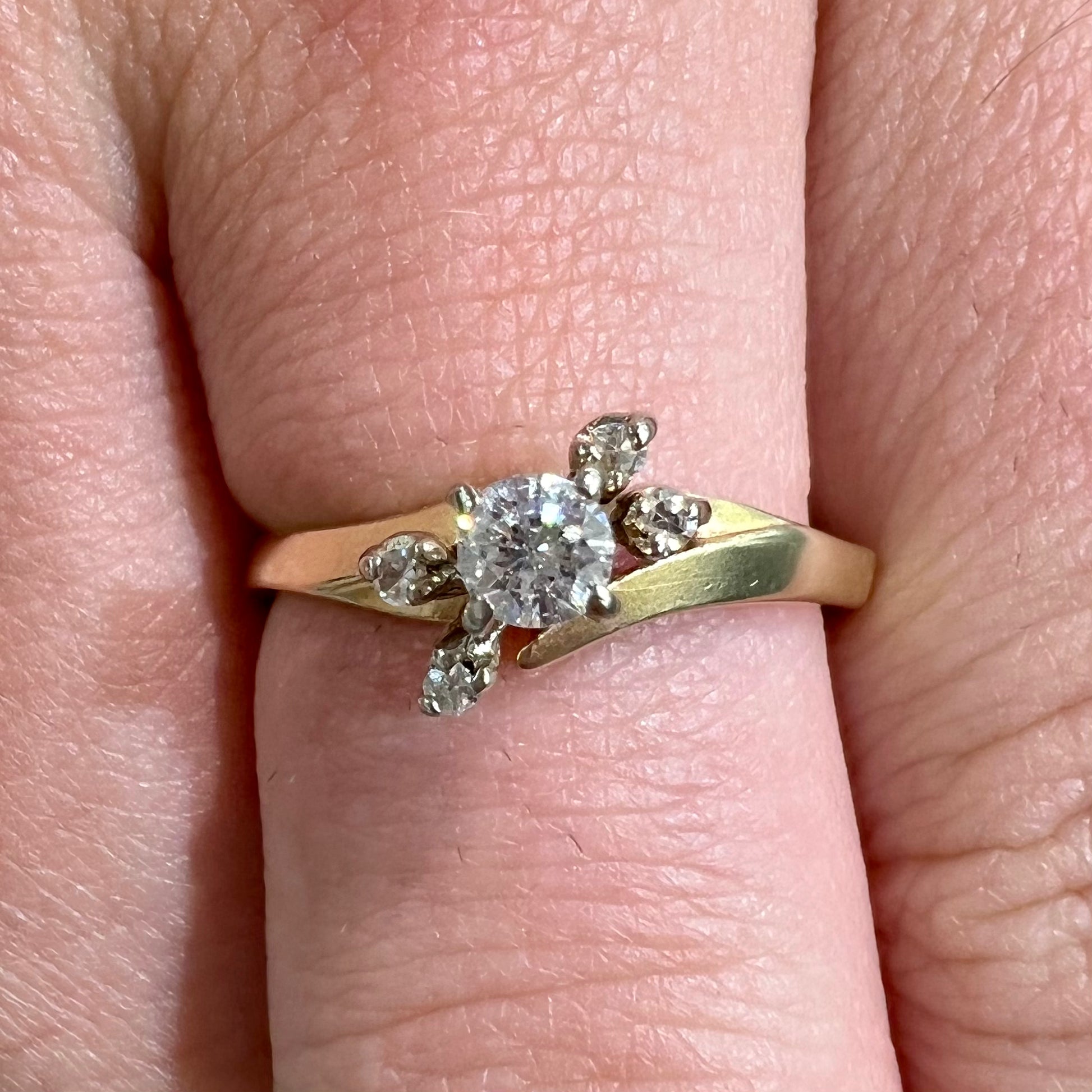 Estate Dainty Diamond Ring Burton s Burton s Gems and Opals