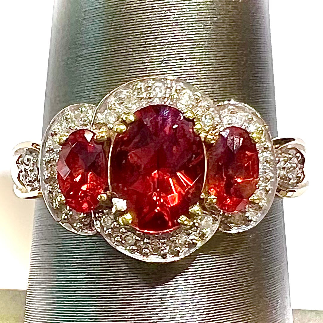 1 GRAM GOLD FORMING RED DIAMOND RING FOR MEN DESIGN A-434 – Radhe Imitation