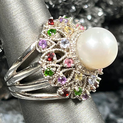 Pearl Princess Ring | Sterling Silver
