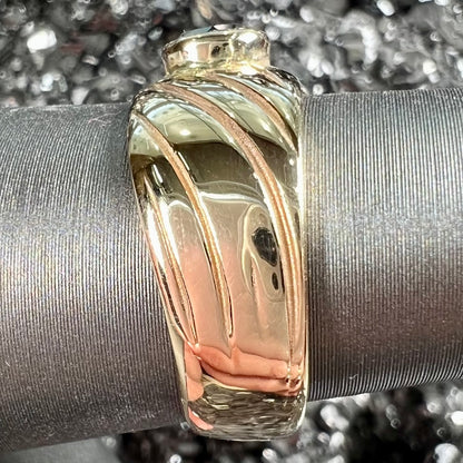 Smoky Quartz Solitaire Ring | 14kt | Estate