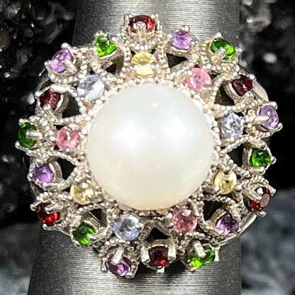 Pearl Princess Ring | Sterling Silver