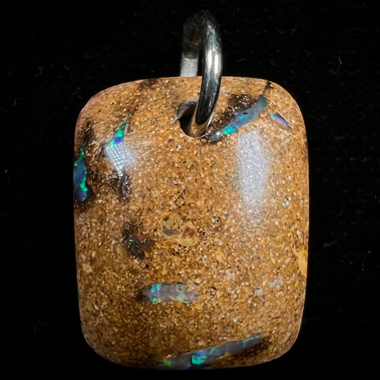Pipe Boulder Opal Pendant #25