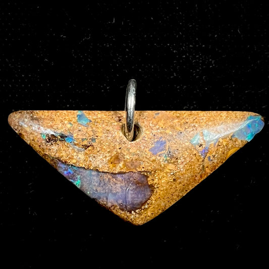 Pipe Boulder Opal Pendant #27
