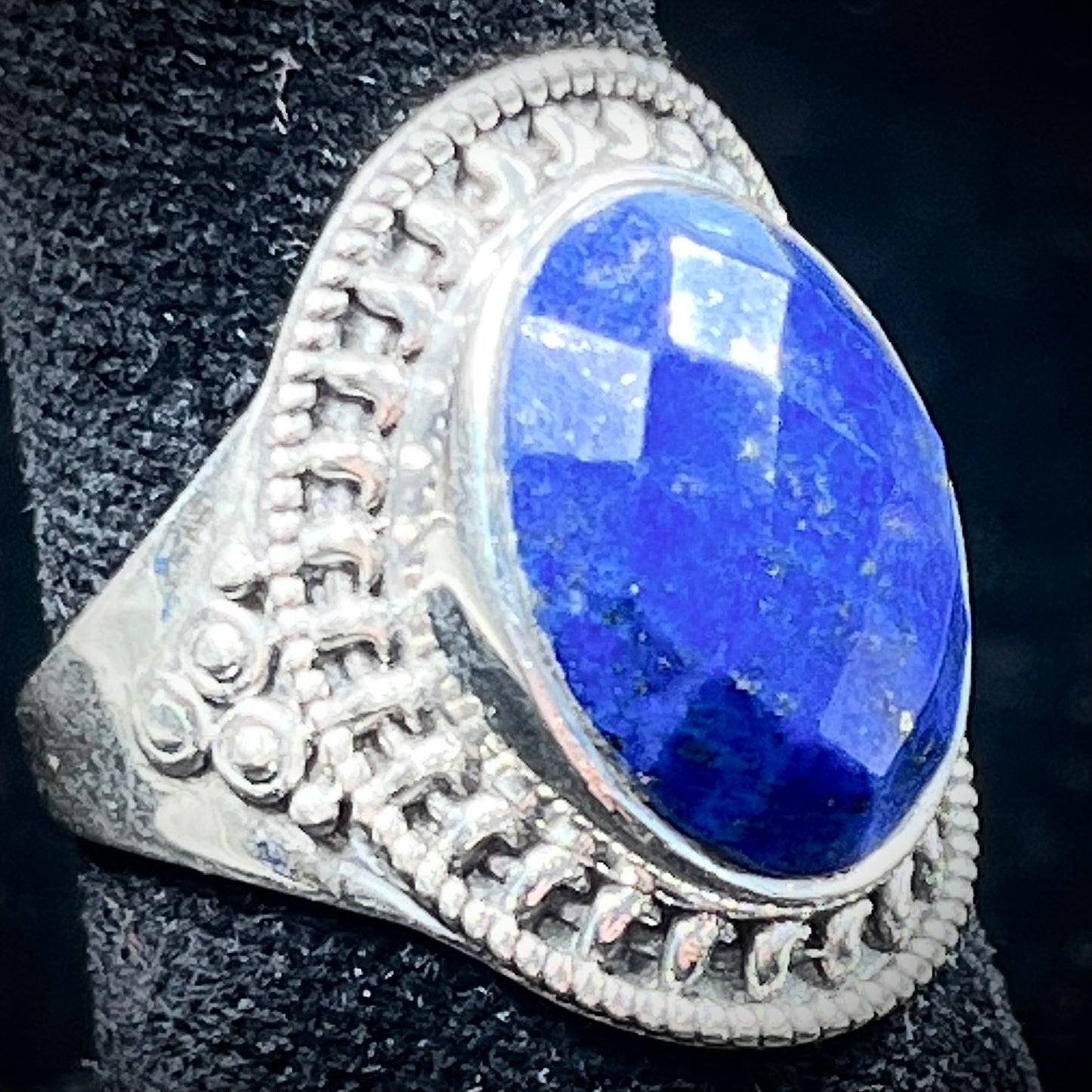 Lapis Lazuli Ring | Sterling Silver