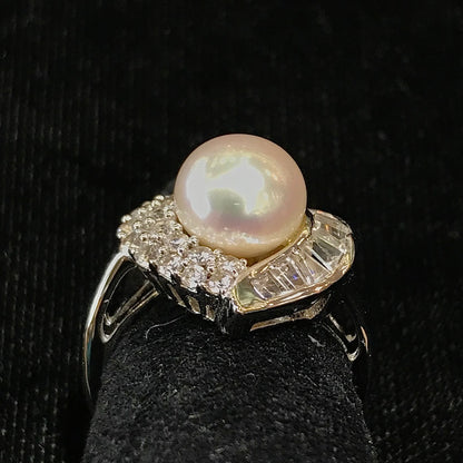 Freshwater Pearl Ring | Sterling Silver